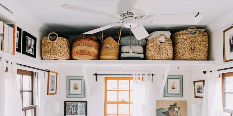 Pretty storage baskets on sale
